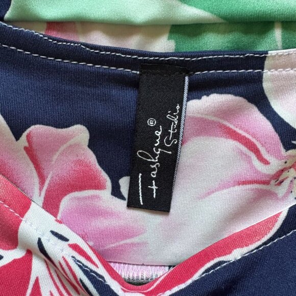 Fashque Studio Sleeveless Dress Tiered Ruffle Pullover Size: Large - Picture 7 of 7